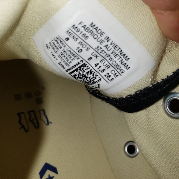 Custom Blinged Black Low Top Converse All Stars - Picture 6 of 8